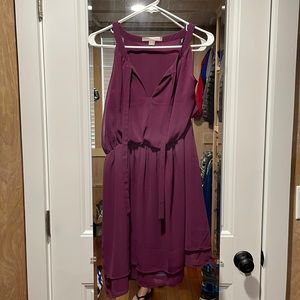 Plum dress